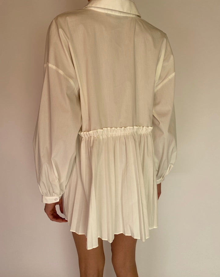 VINTAGE PLEATED SHIRT/DRESS 5230