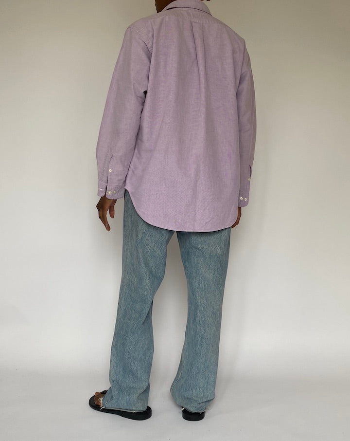 VINTAGE PURPLE RALPH LAUREN SHIRT 5099