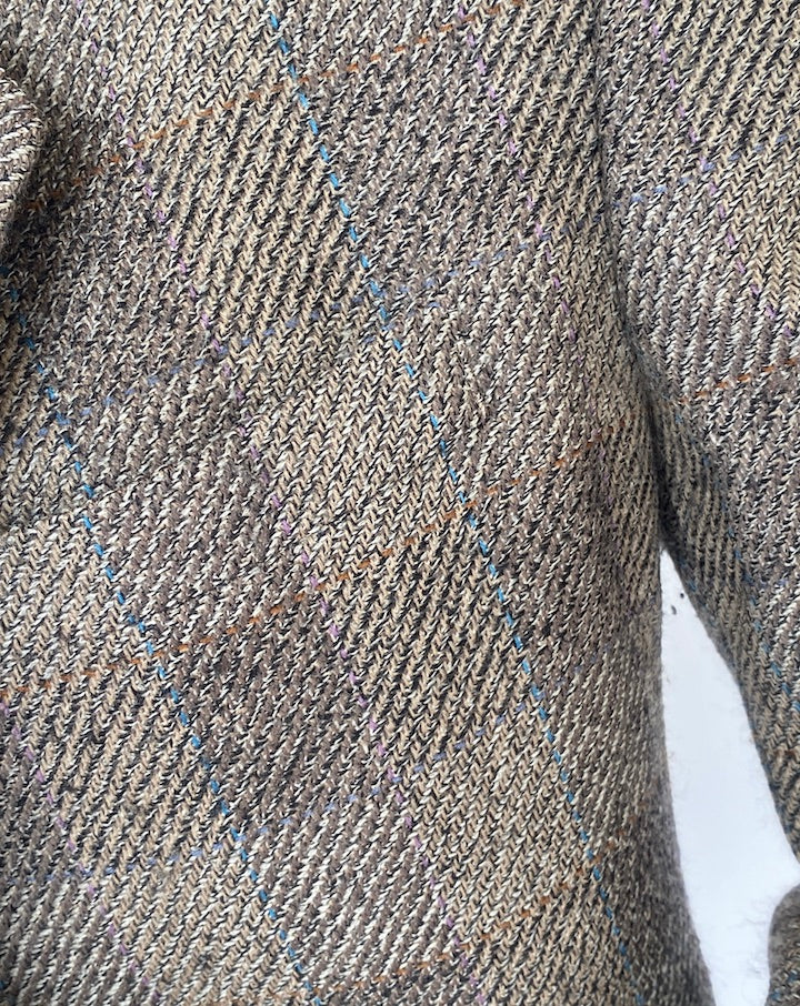 VINTAGE CHECKED BLAZER 4010