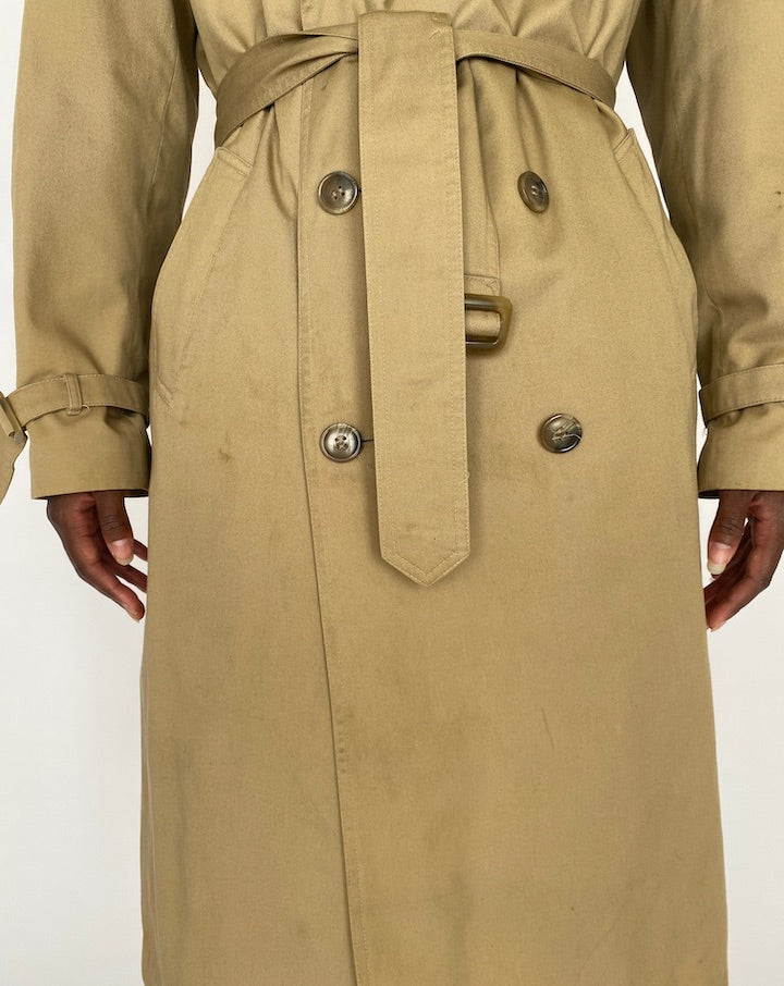 Vintage Beige Trench Coat 4765