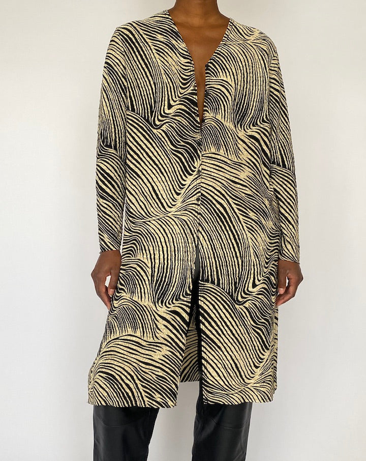 VINTAGE ANIMAL PRINTED DRESS/TOP 3800