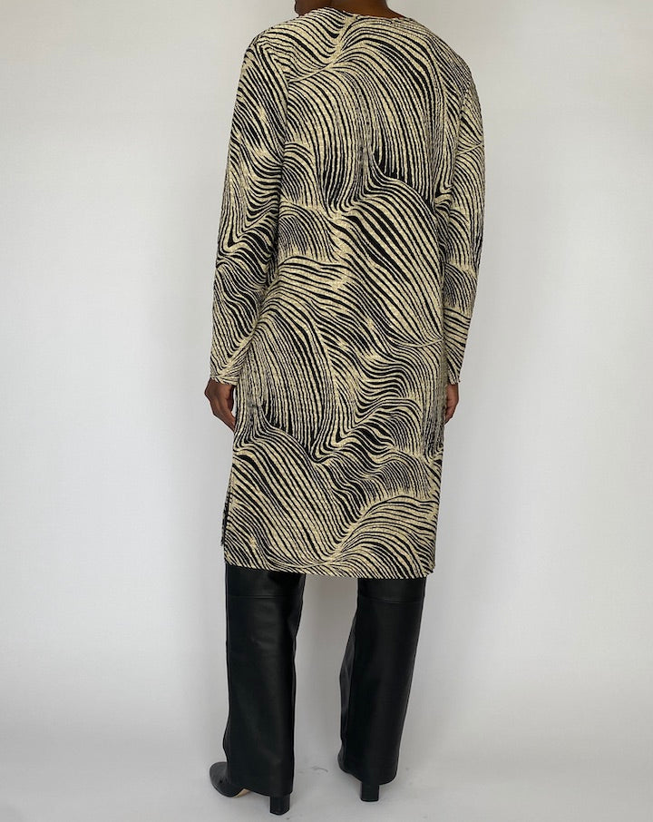 VINTAGE ANIMAL PRINTED DRESS/TOP 3800