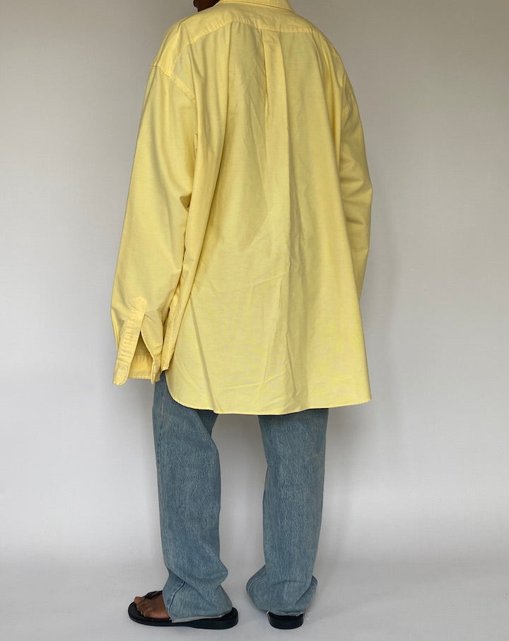 VINTAGE YELLOW RALPH LAUREN SHIRT 5050