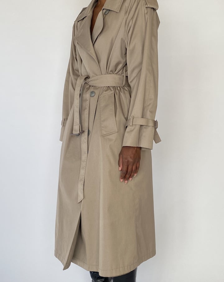 Vintage Beige Trench Coat 5140