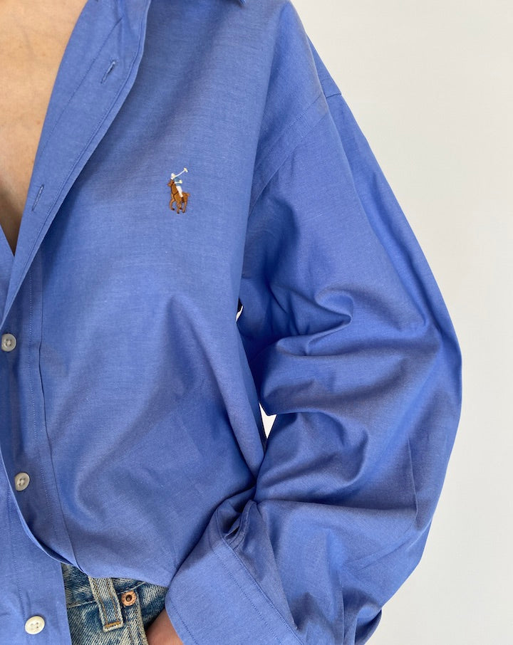 VINTAGE BLUE RALPH LAUREN SHIRT 4823