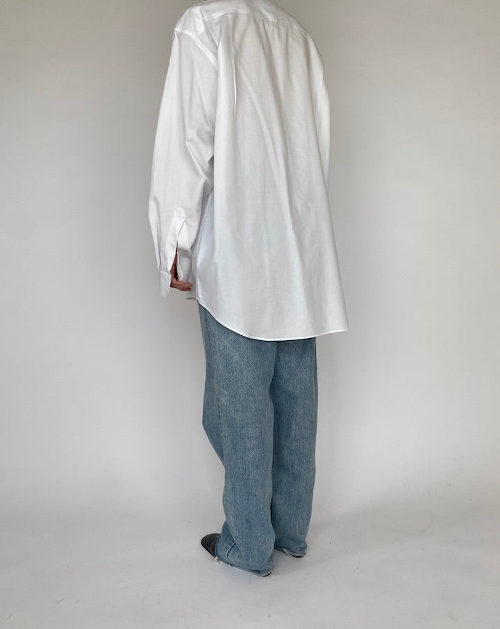 VINTAGE WHITE OVERSIZED SHIRT 4792
