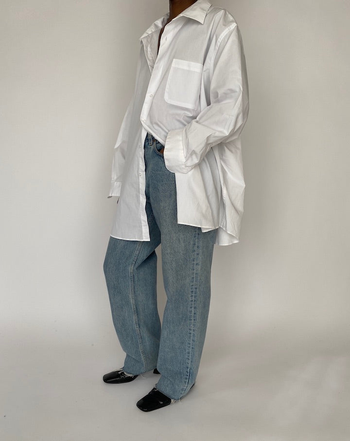 VINTAGE OVERSIZED WHITE SHIRT 4590