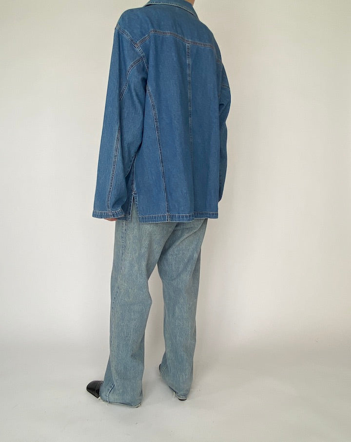 VINTAGE OVERSIZED DENIM SHIRT 4767