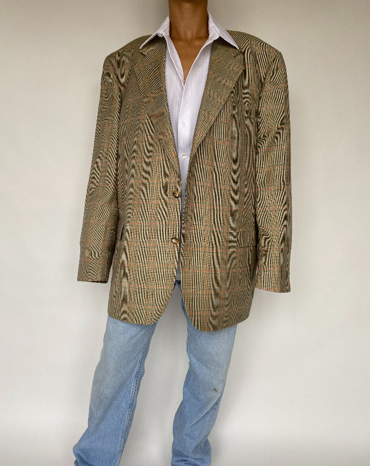 VINTAGE BEAUTIFUL BEIGE BLAZER 798-3