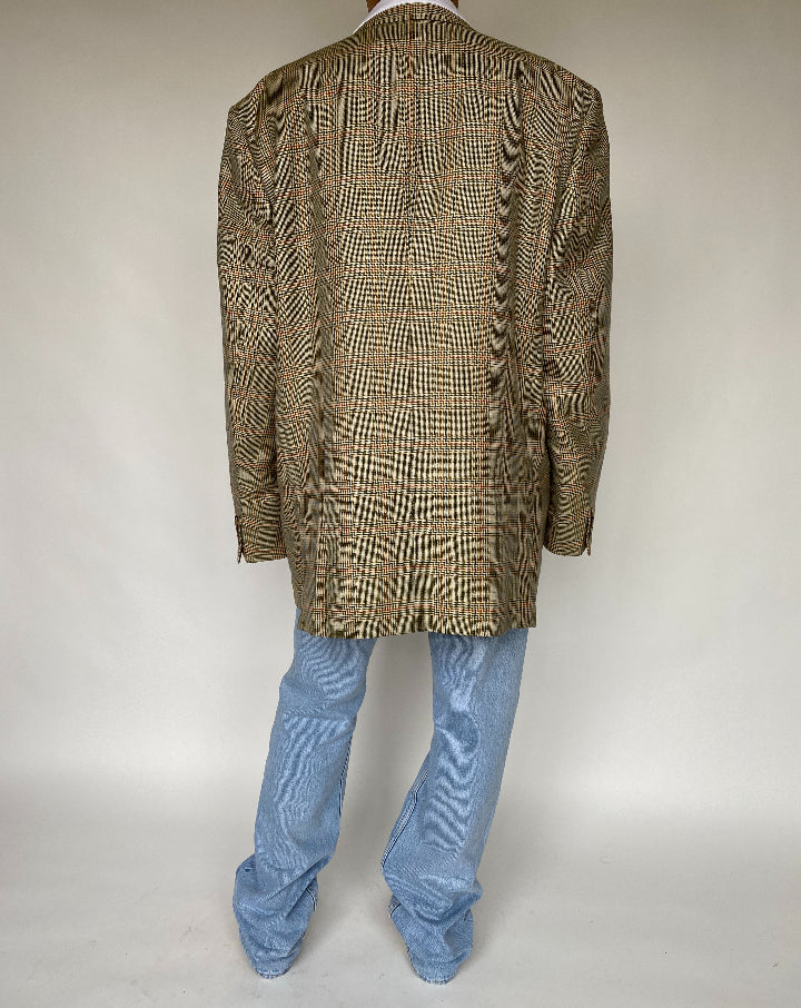 VINTAGE BEAUTIFUL BEIGE BLAZER 798-6