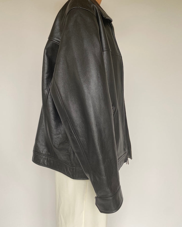 VINTAGE BEAUTIFUL LEATHER JACKET 1048-3