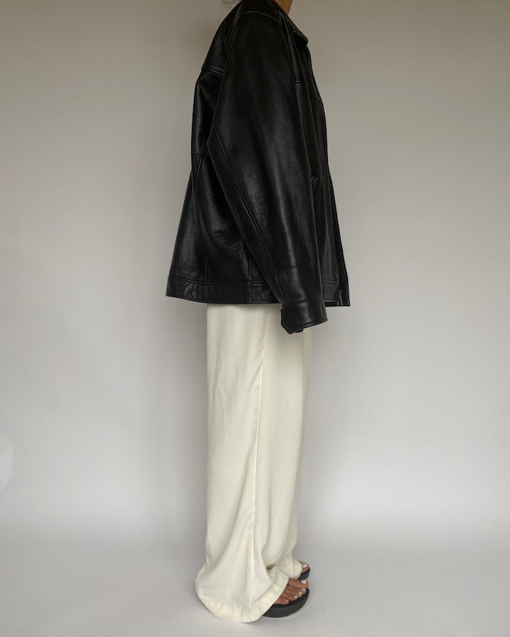 VINTAGE BEAUTIFUL LEATHER JACKET 1048-4