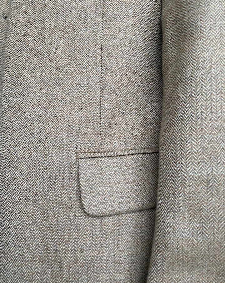 VINTAGE BEIGE BLAZER 518-3
