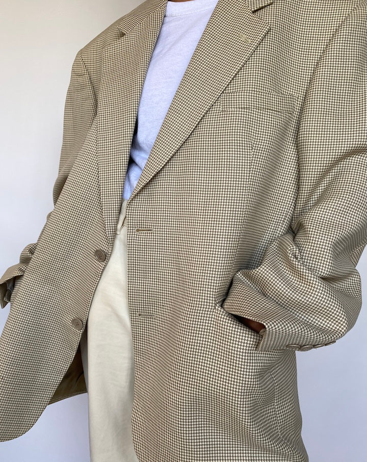 VINTAGE BEIGE BLAZER 627-3