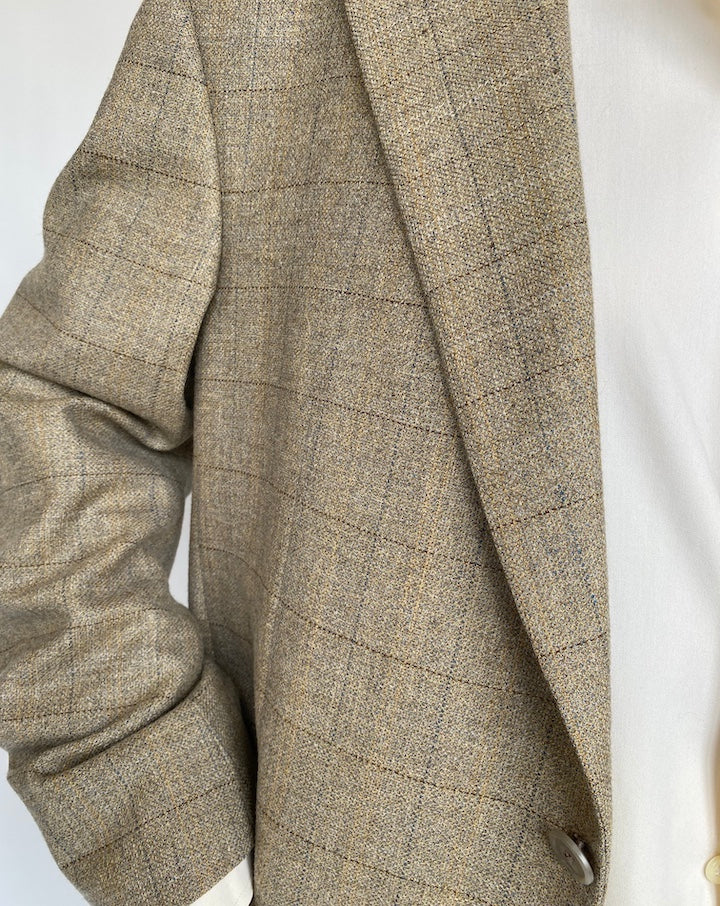 VINTAGE BEIGE BLAZER 748-2
