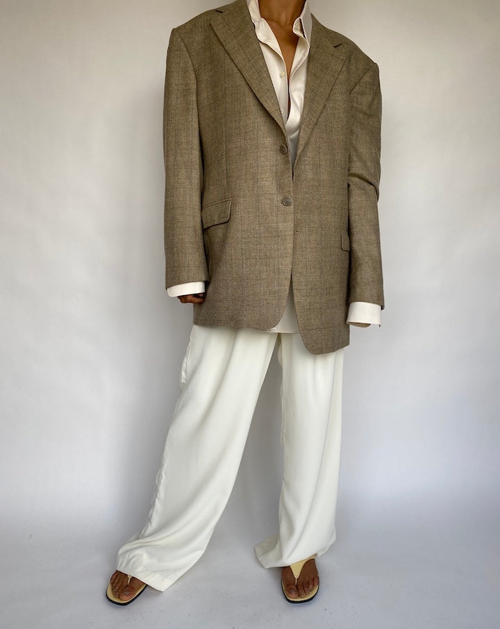 VINTAGE BEIGE BLAZER 748