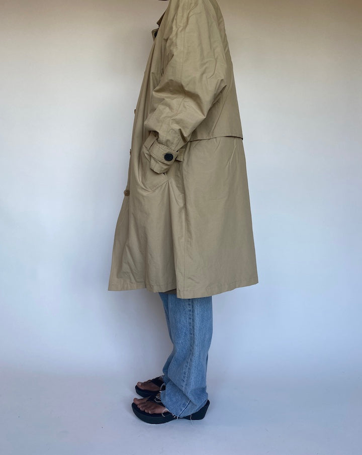 VINTAGE BEIGE COAT 1306-3