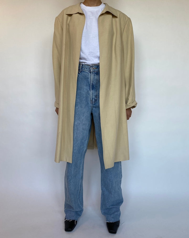 VINTAGE BEIGE COAT 540