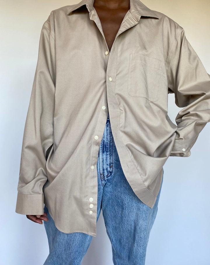VINTAGE BEIGE SHIRT 1314-2