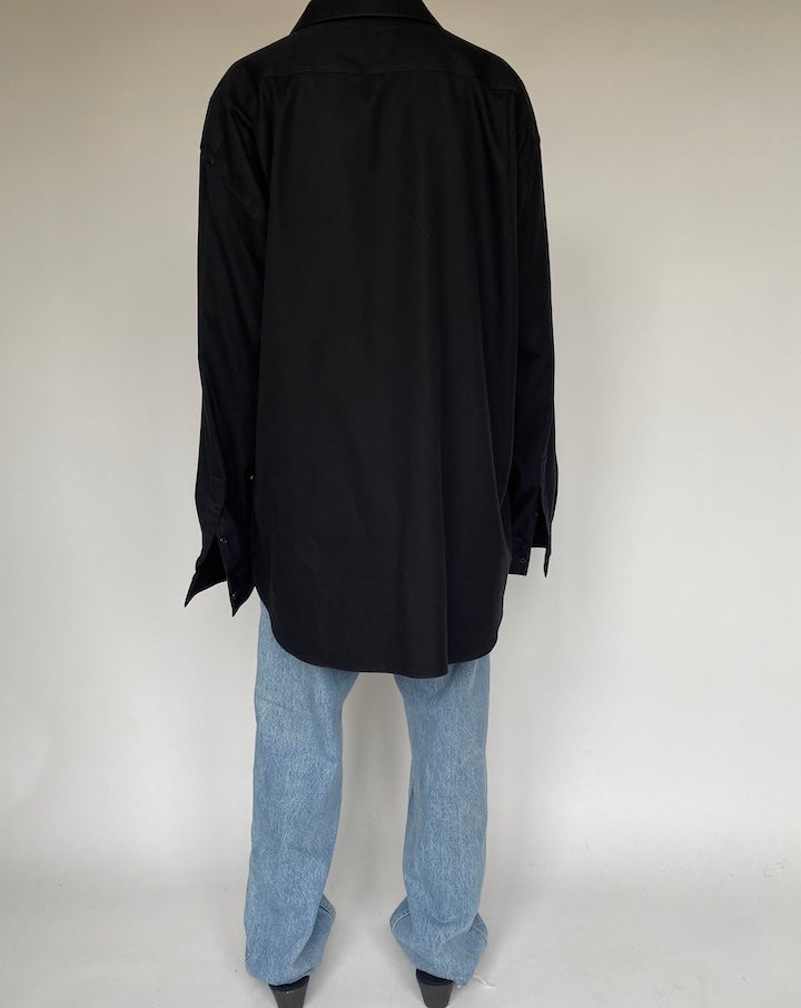 VINTAGE BLACK CALVIN KLEIN SHIRT 1276-2