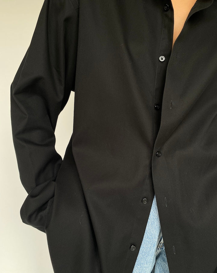 VINTAGE BLACK CALVIN KLEIN SHIRT 1276-3