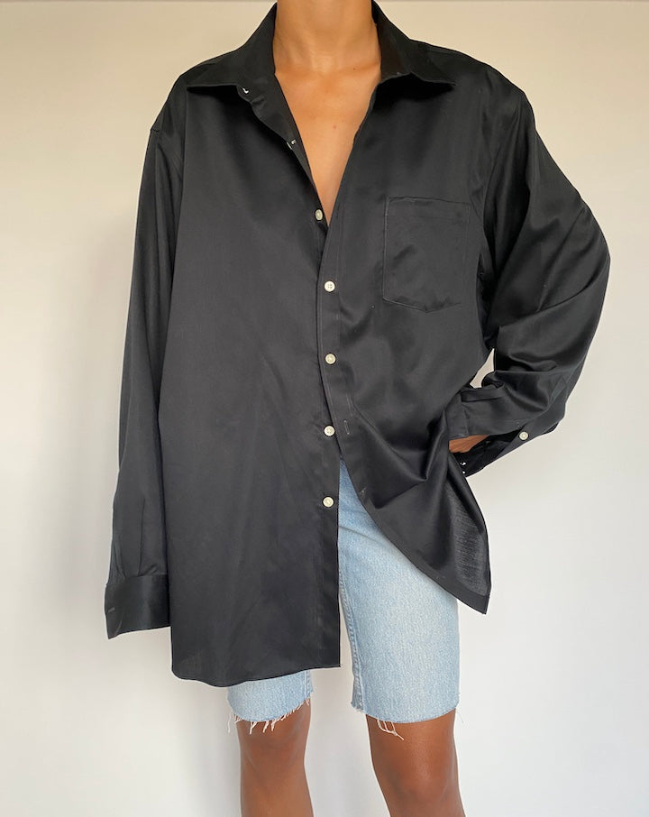 VINTAGE BLACK SHIRT 1377-2