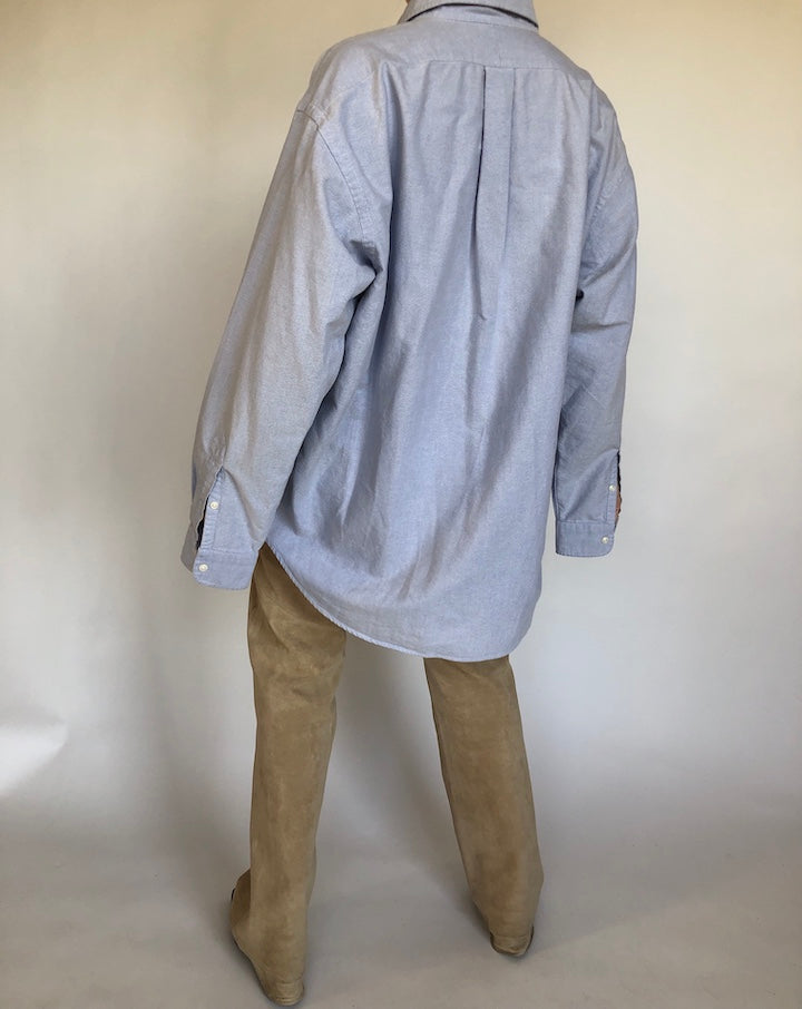 VINTAGE BLUE RALPH LAUREN SHIRT 323-2