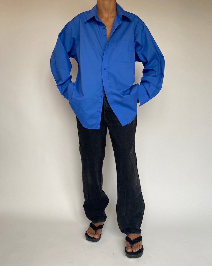 VINTAGE BLUE SHIRT 1333-4