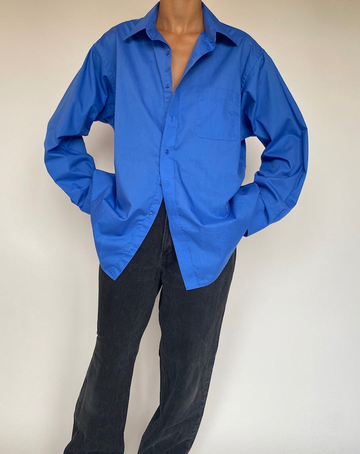 VINTAGE BLUE SHIRT 1333