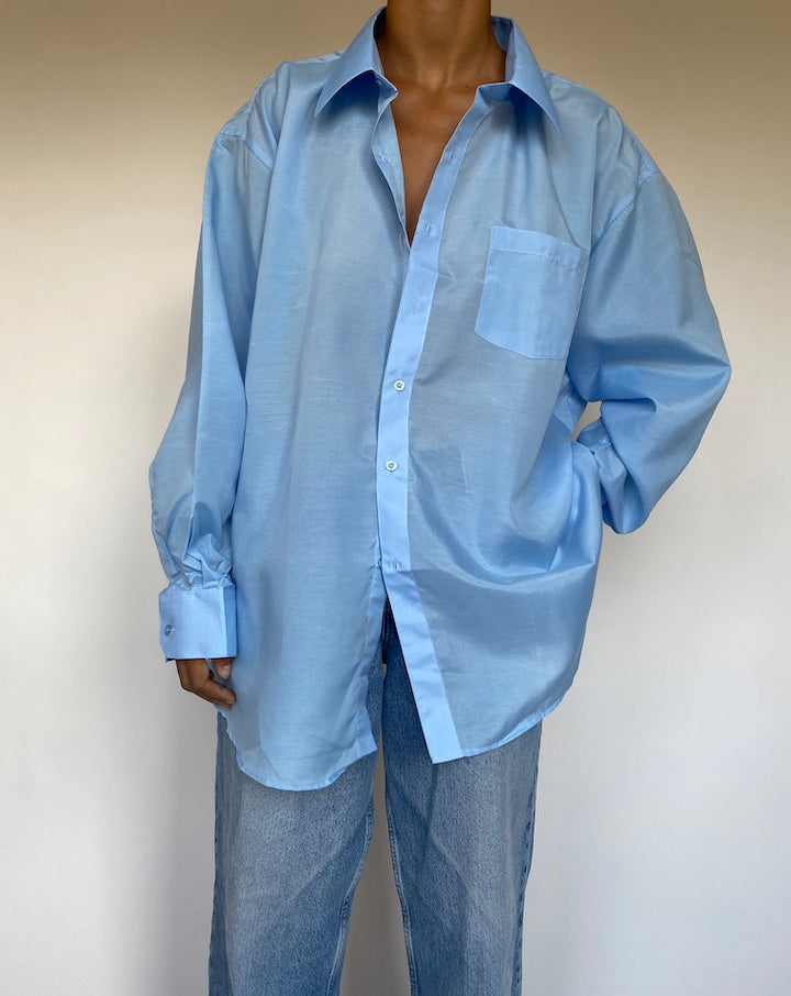VINTAGE BLUE SHIRT 1362-2