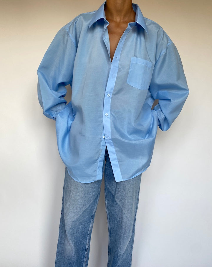 VINTAGE BLUE SHIRT 1362