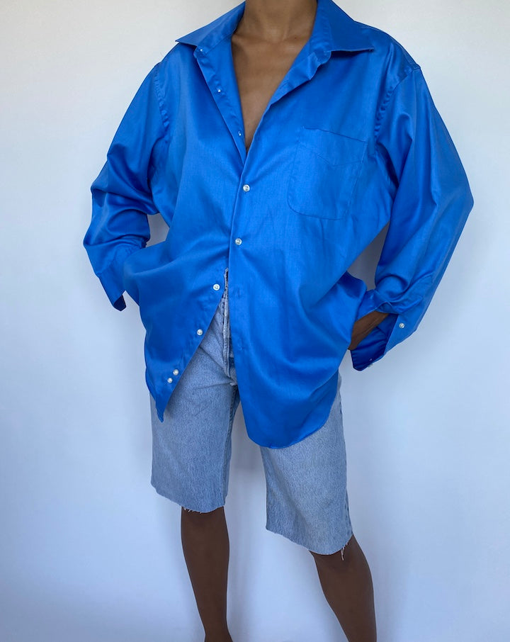 VINTAGE BLUE SHIRT 930-2