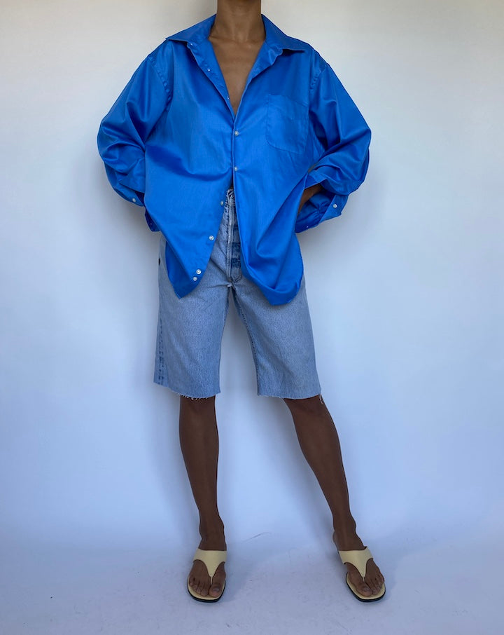 VINTAGE BLUE SHIRT 930-3
