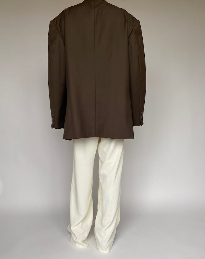 VINTAGE BROWN BLAZER 1042-2