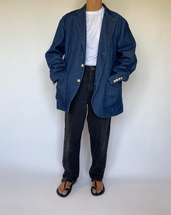 VINTAGE DENIM BLAZER 1500-4