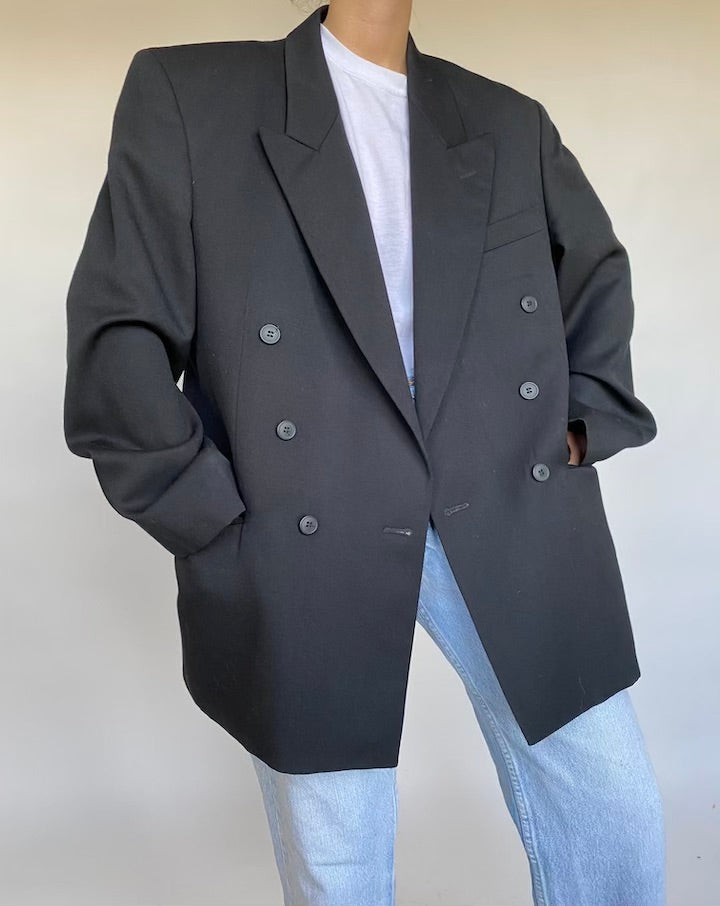 VINTAGE DOUBLE BREASTED BLAZER 01 4
