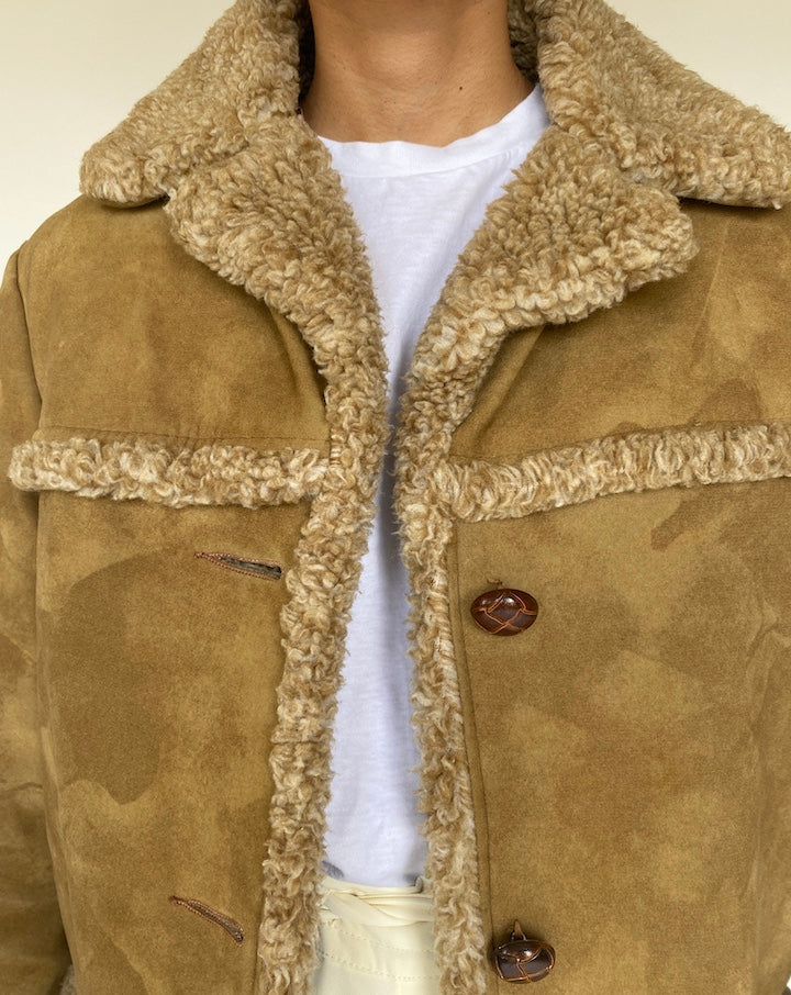 VINTAGE FAUX JACKET 870-2