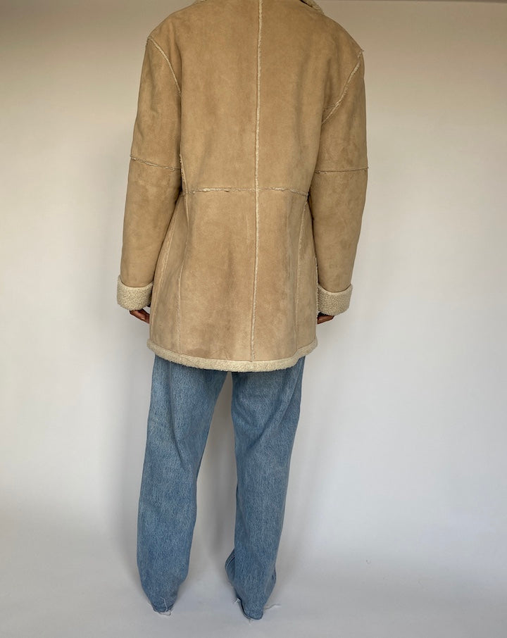 VINTAGE FAUX SHERPA JACKET 1387-2