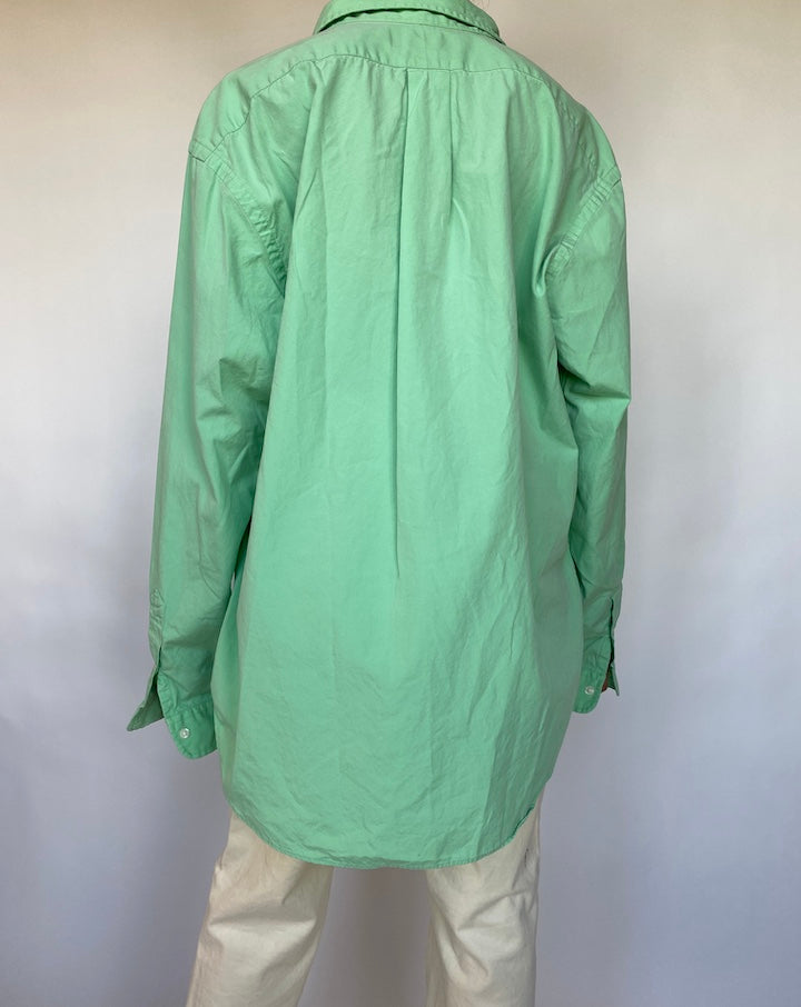 VINTAGE GREEN RALPH LAUREN SHIRT 614-2