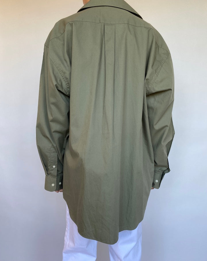 VINTAGE GREEN SHIRT 696-2