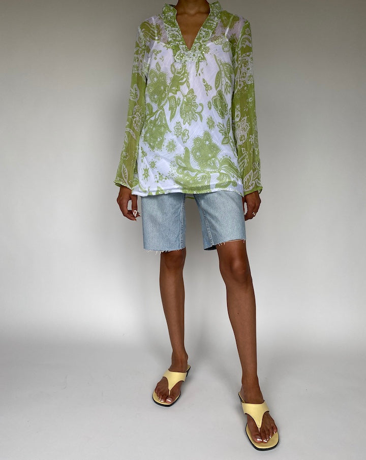 VINTAGE GREEN TOP 838-4