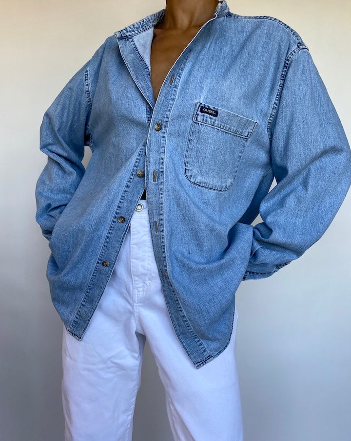 VINTAGE GUESS DENIM SHIRT 599-3