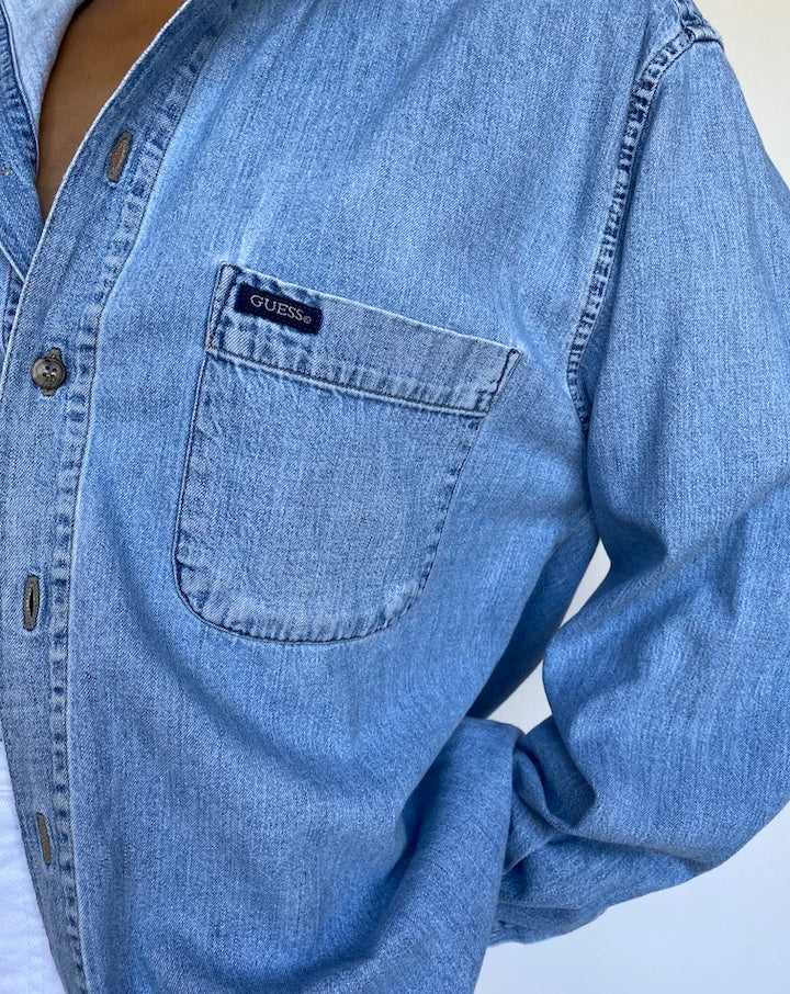 VINTAGE GUESS DENIM SHIRT 599-4