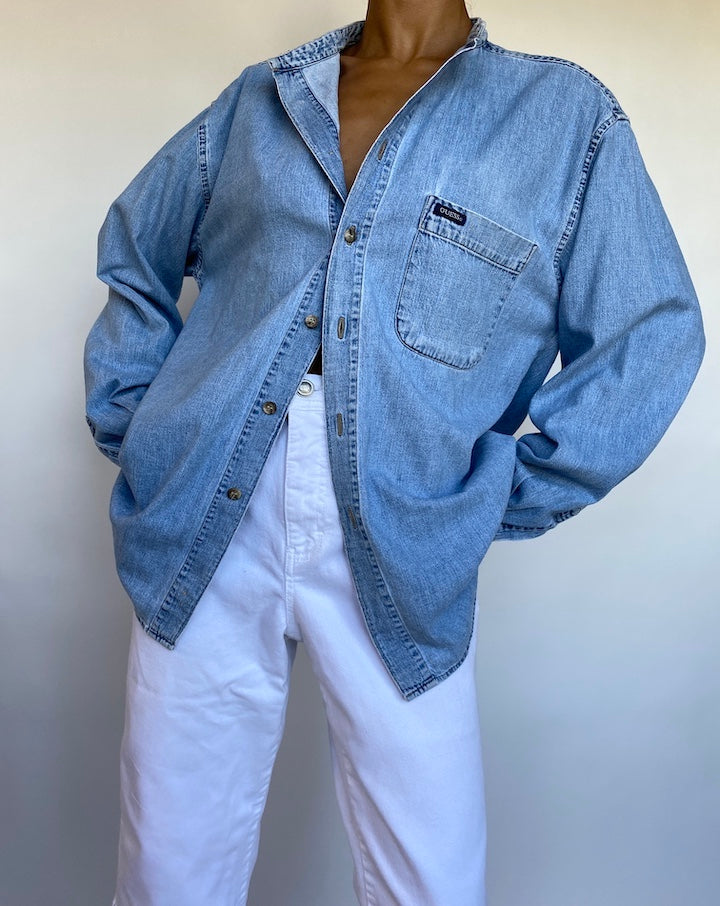 VINTAGE GUESS DENIM SHIRT 599-5