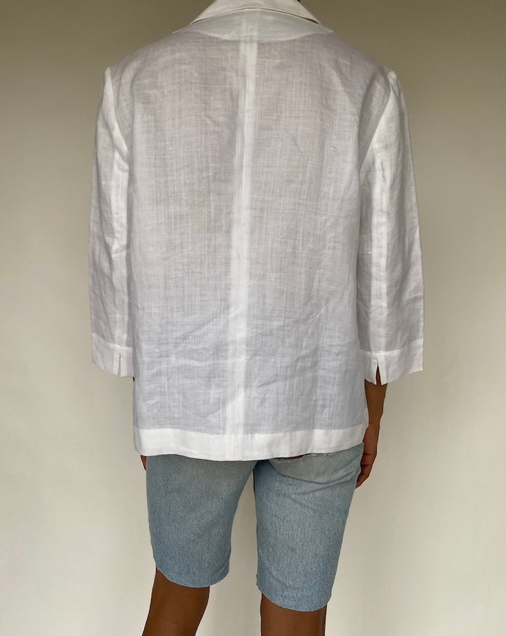 VINTAGE LINEN SHIRT 779-2