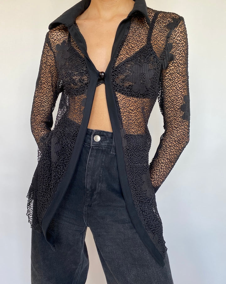 VINTAGE LONG SLEEVE TOP 394-3