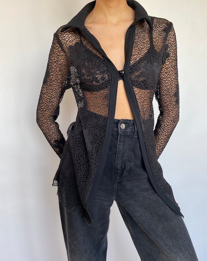VINTAGE LONG SLEEVE TOP 394-4