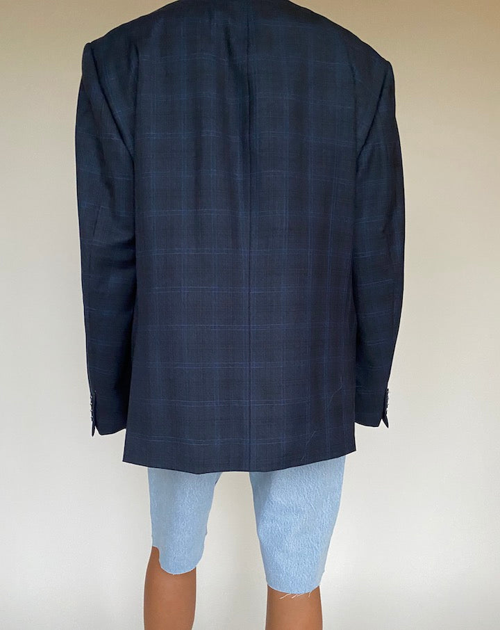 VINTAGE NAVY CALVIN KLEIN BLAZER 1004-2