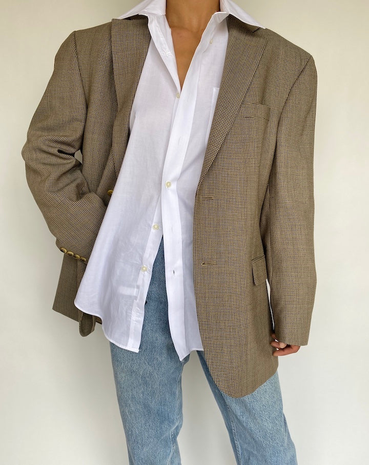 VINTAGE OVERSIZED BLAZER 724-4