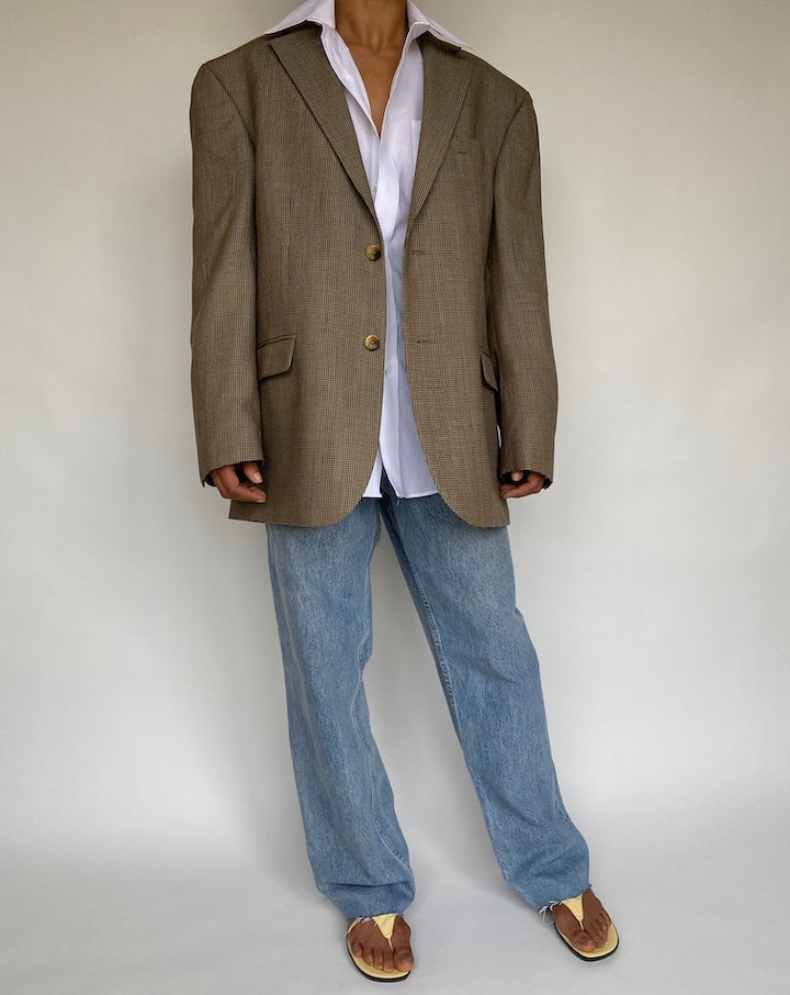 VINTAGE OVERSIZED BLAZER 724-5